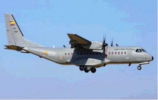 Se estrella avión militar en Colombia